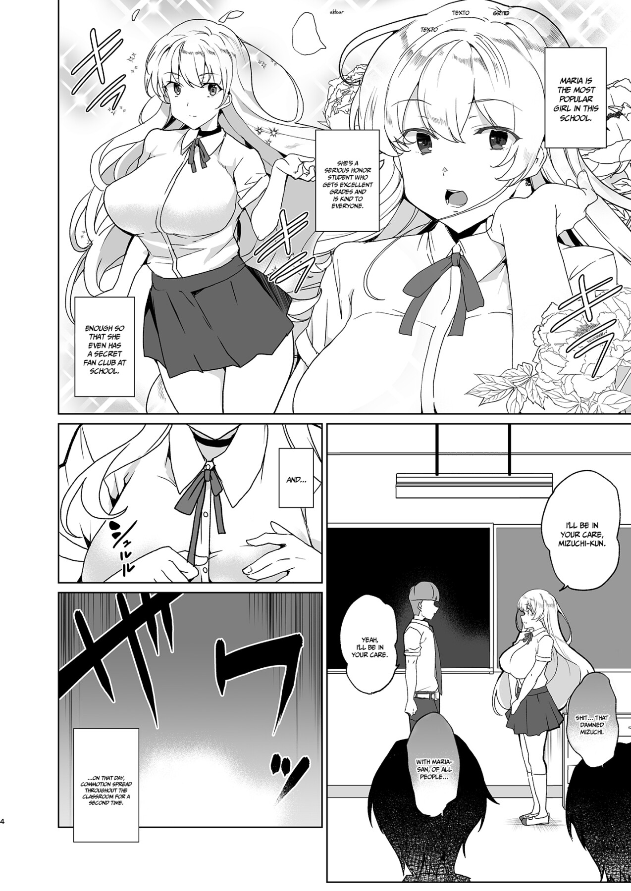 Hentai Manga Comic-Advanced Compulsory Sperm Implantation! EX 1 ~The Class's Unreachable Flower's Perverted Fetish~-Read-4